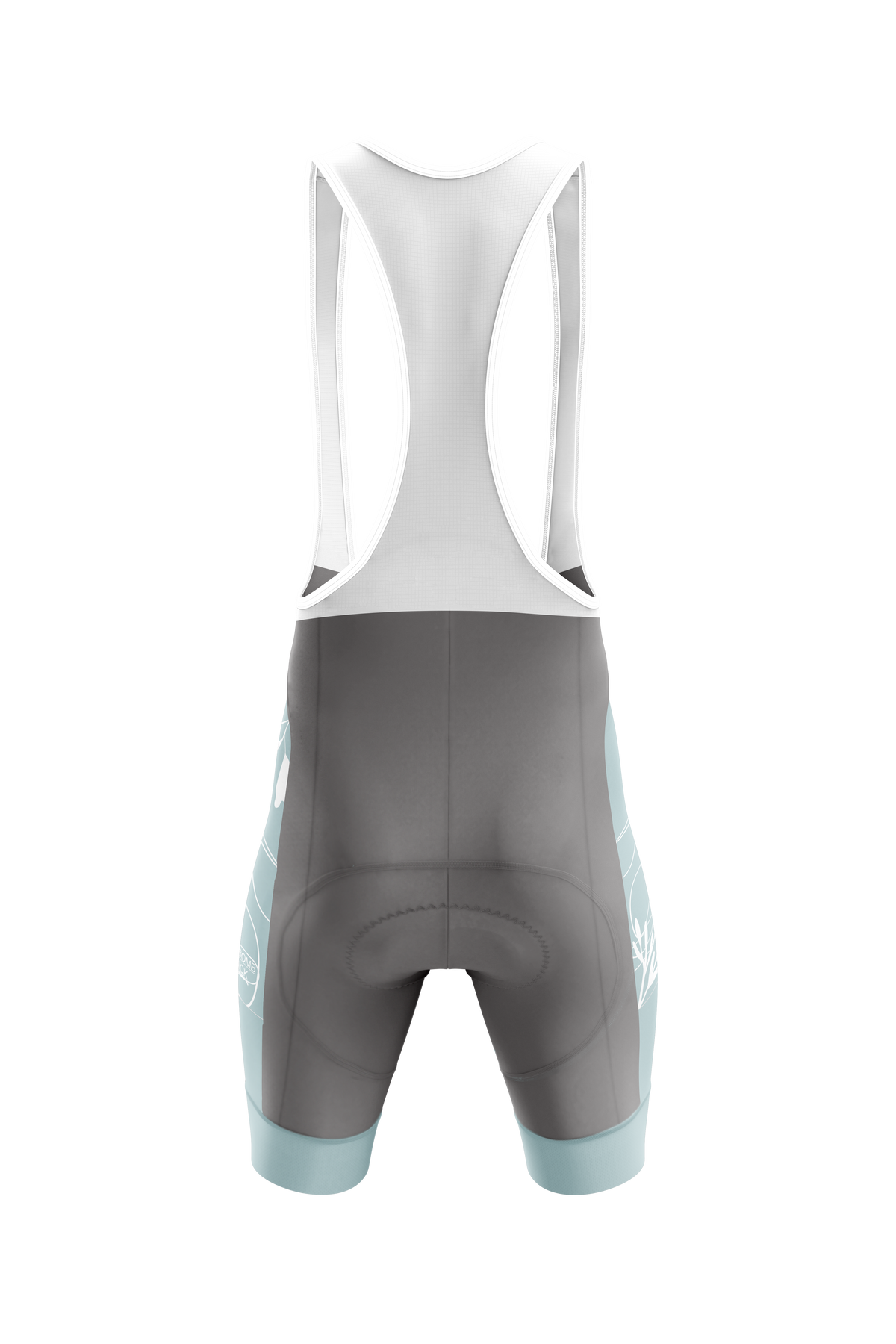 UNITY Porter Cargo Bib Shorts - grau