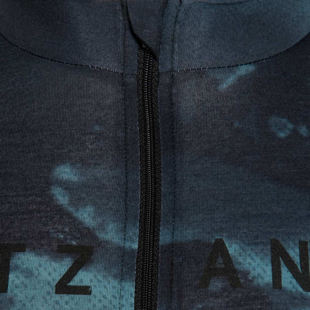 Zip Jersey - Bleu