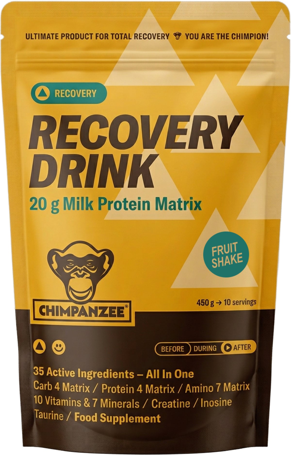 Recovery Drink, 450 g - Früchte