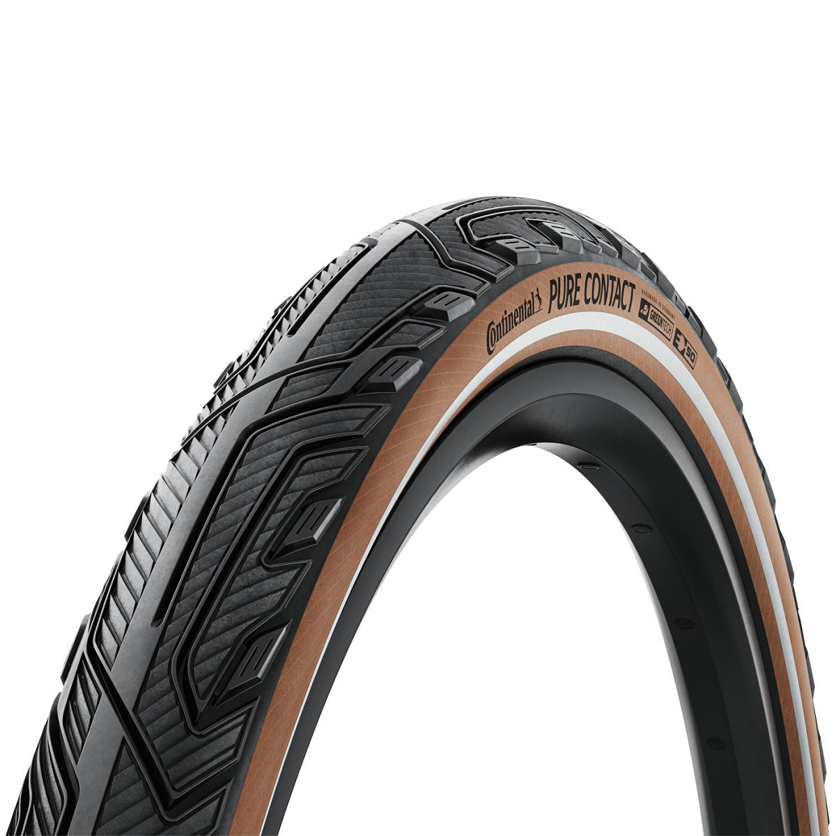 Pure Contact, Faltreifen 27.5", E-50 - schwarz/coffee-reflex