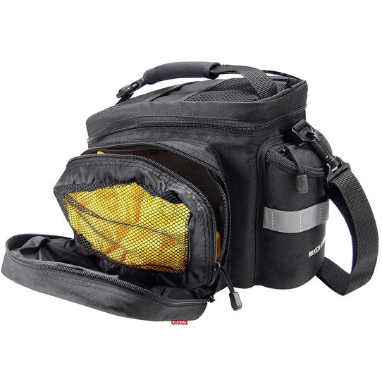 KLICKfix Gepäckträgertasche Rackpack 2+, 12-16L, Racktime - schwarz