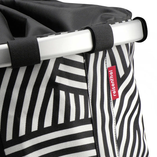 KLICKfix Reisenthel City-Tasche Bikebasket 15L - zebra