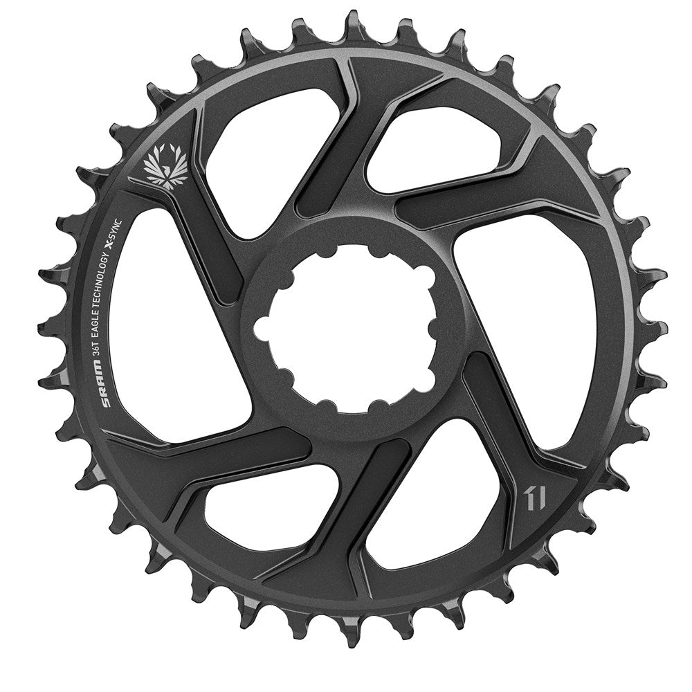 Eagle SL X-Sync 2 Kettingblad, Aluminium, 3mm Offset (Boost), 12-speed - zwart