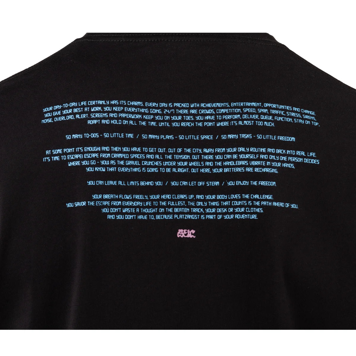 T-Shirt Escape Schwarz