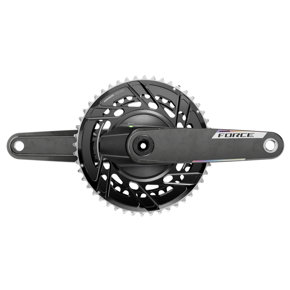 Force AXS E1 crankset, 48-35T - black