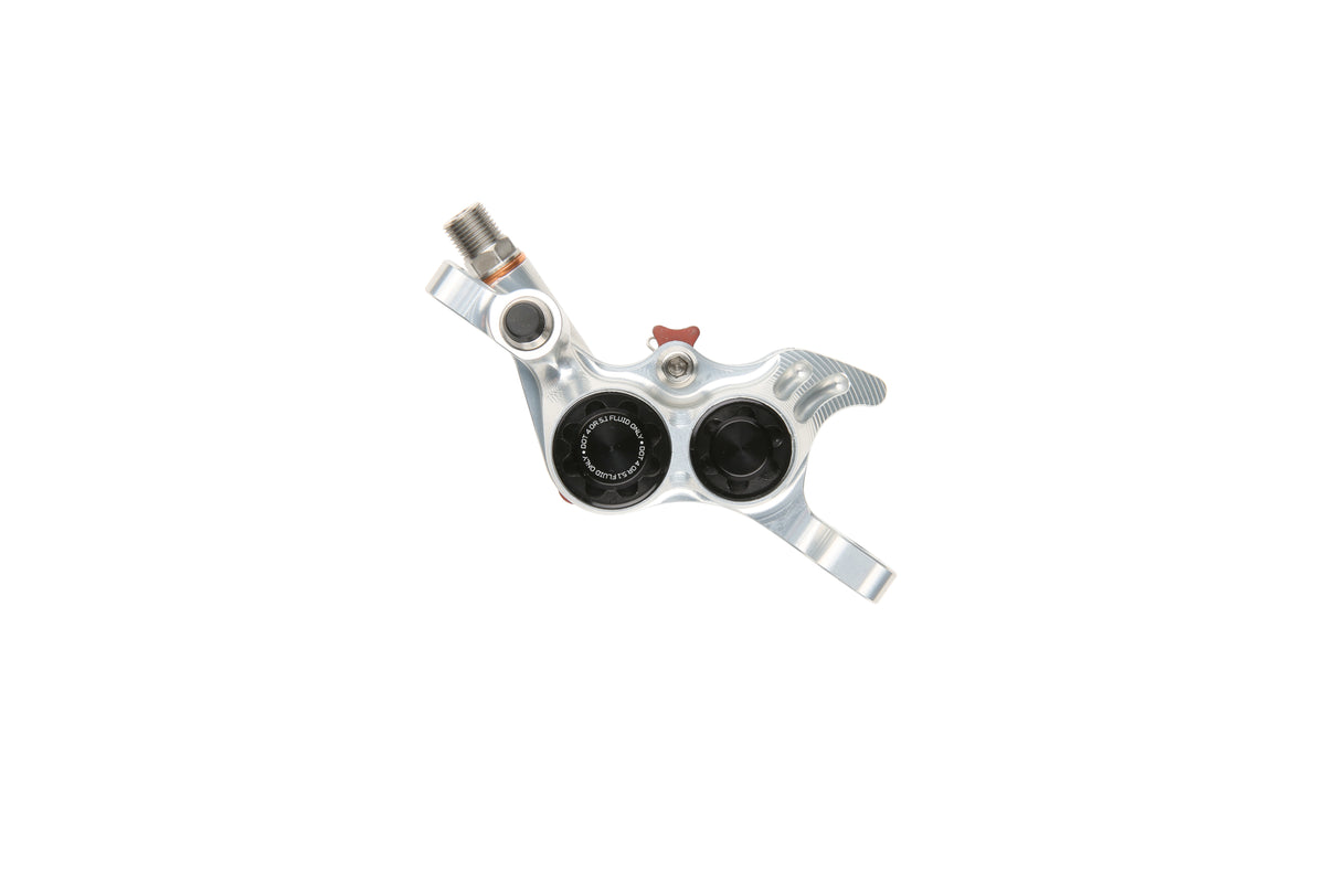 RX4+ SL Brake Caliper Postmount - DOT - Silver