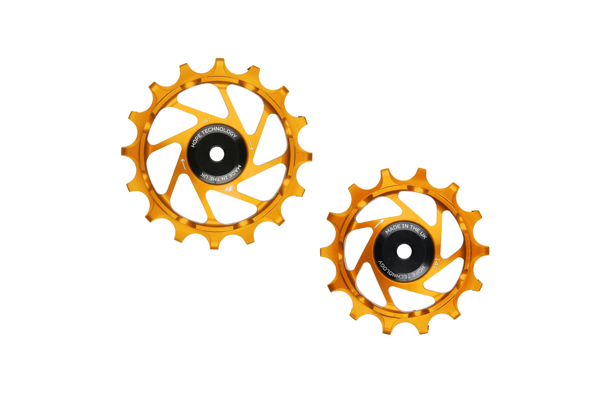 Roues de jockey Schaltrollen - 16/14 - Orange