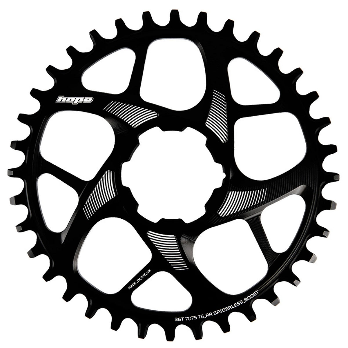Direct Mount Retainer Kettenblatt R22 - Boost - schwarz