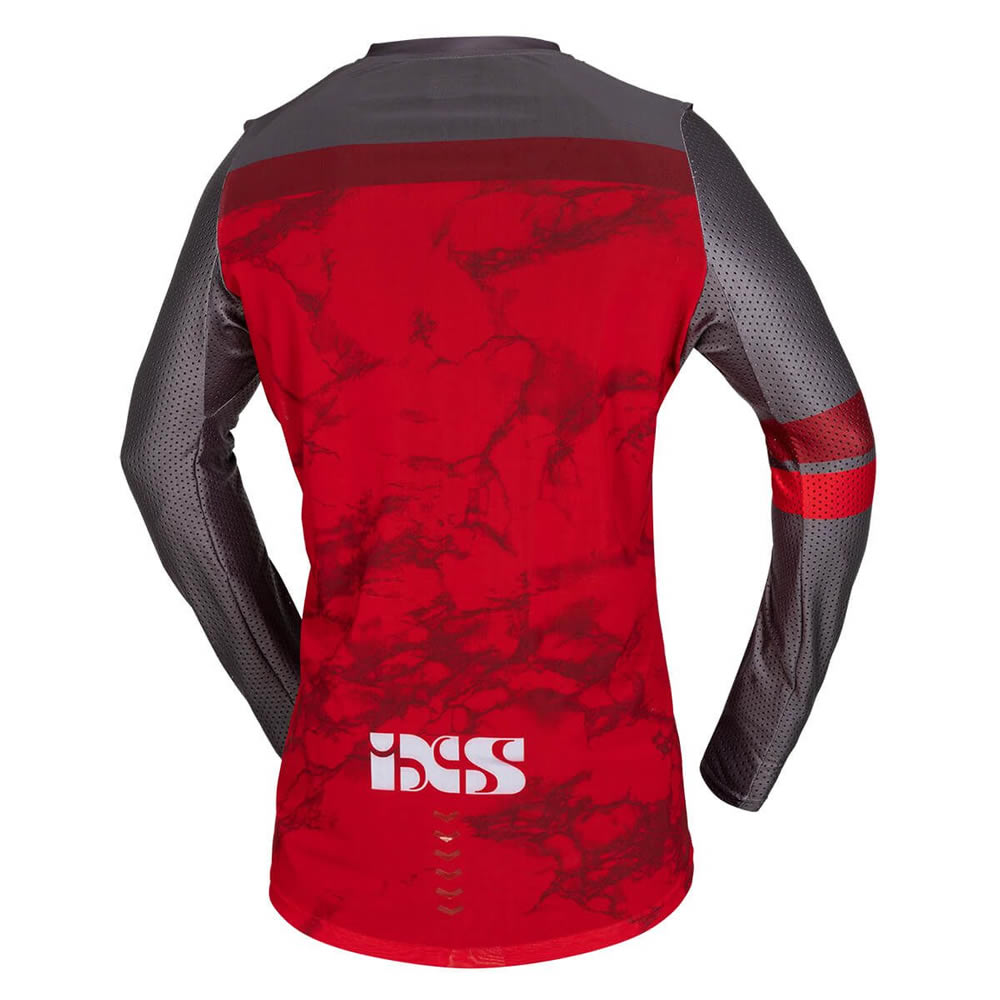 MX Jersey Trigger - rot grau