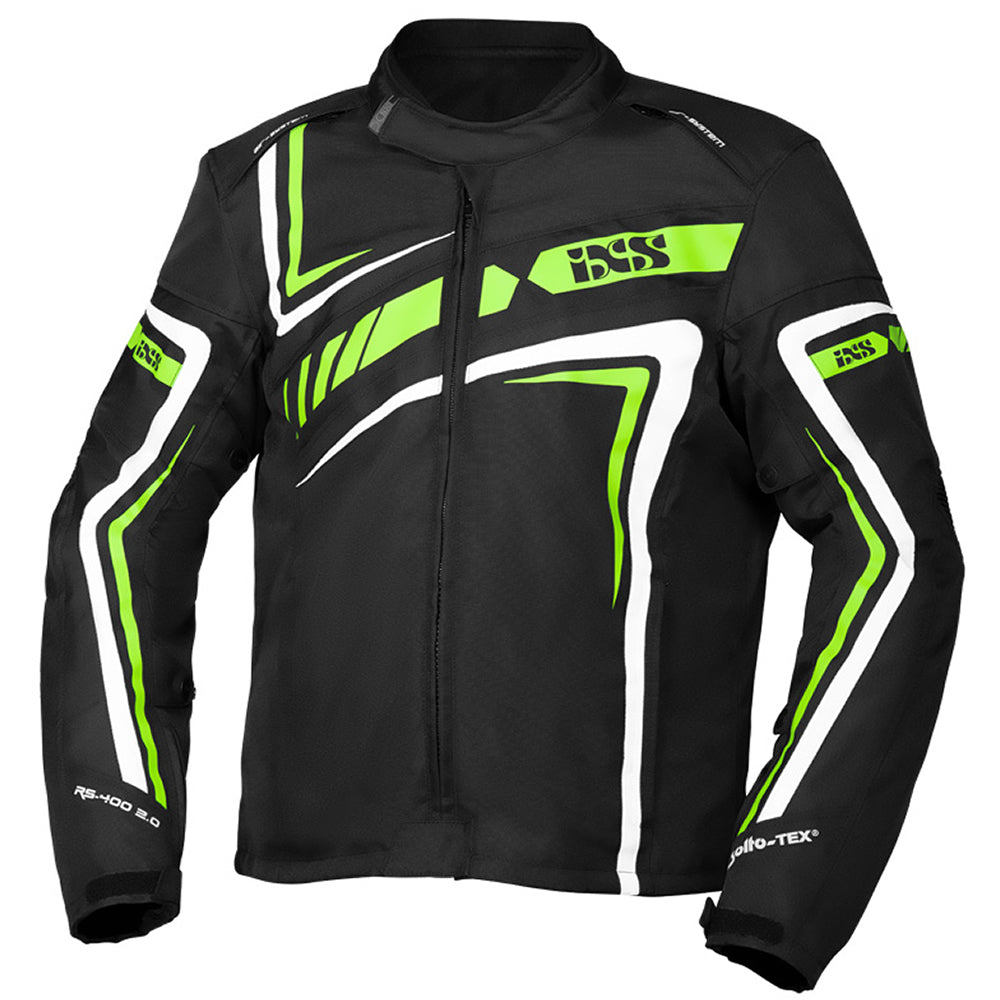 RS-400-ST 2.0 Textiljacke black green white
