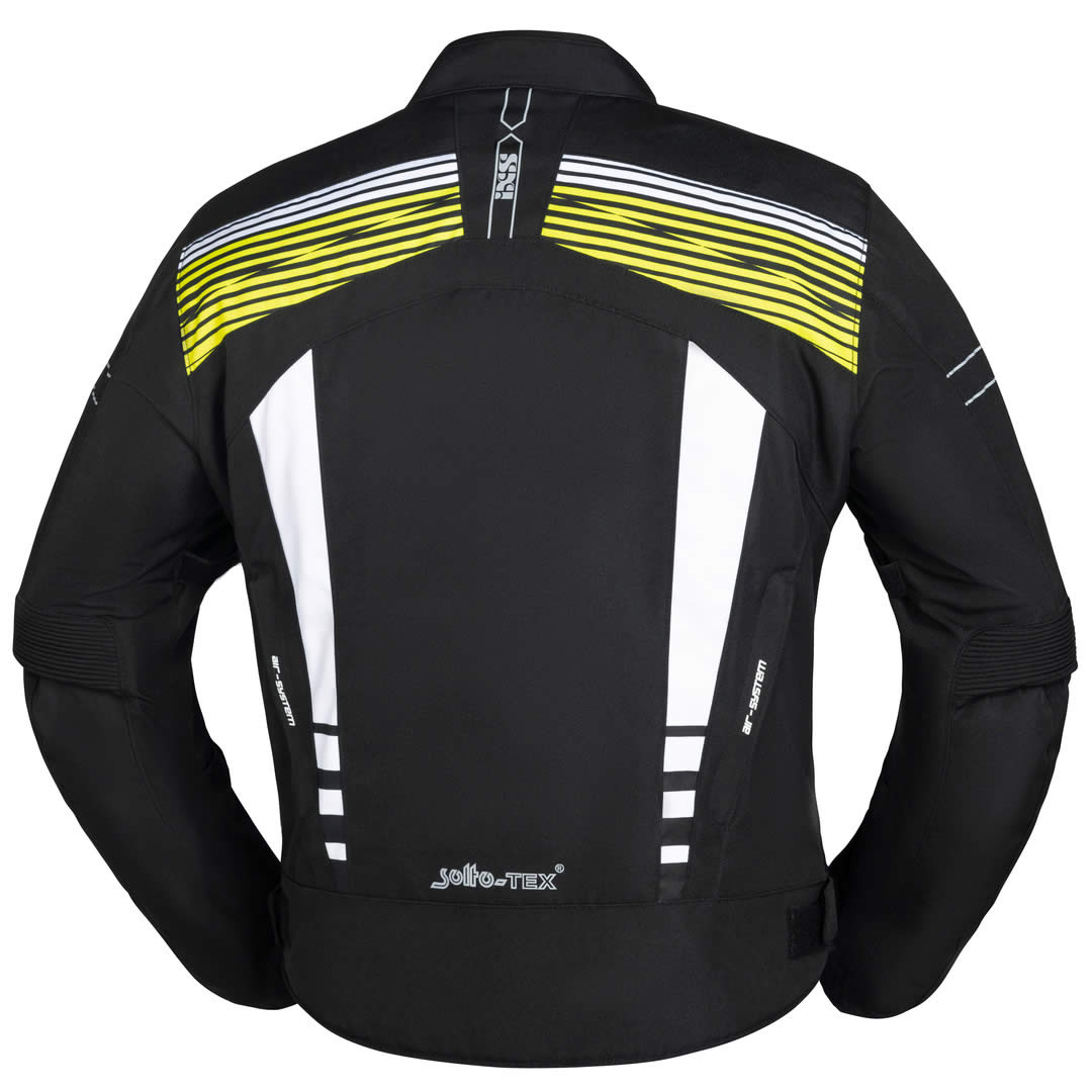 Sport Jacke RS-400-ST 3.0 schwarz-weiss-neon gelb