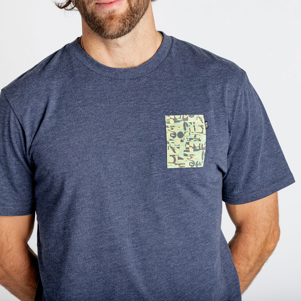 Classic organic 2.0 tee - Marine iXS