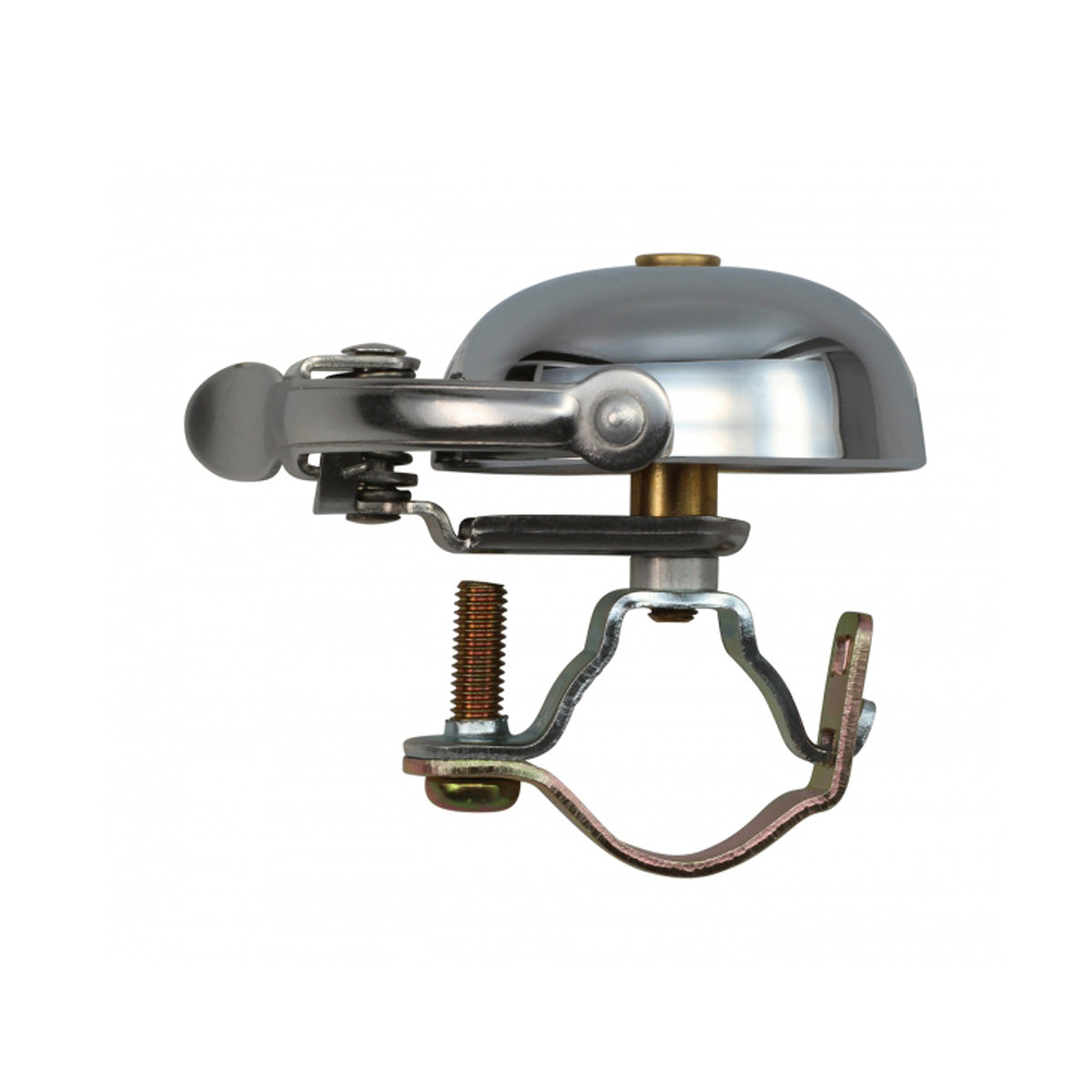 Mini Suzu Bell - Handlebar Clamp - Chrome