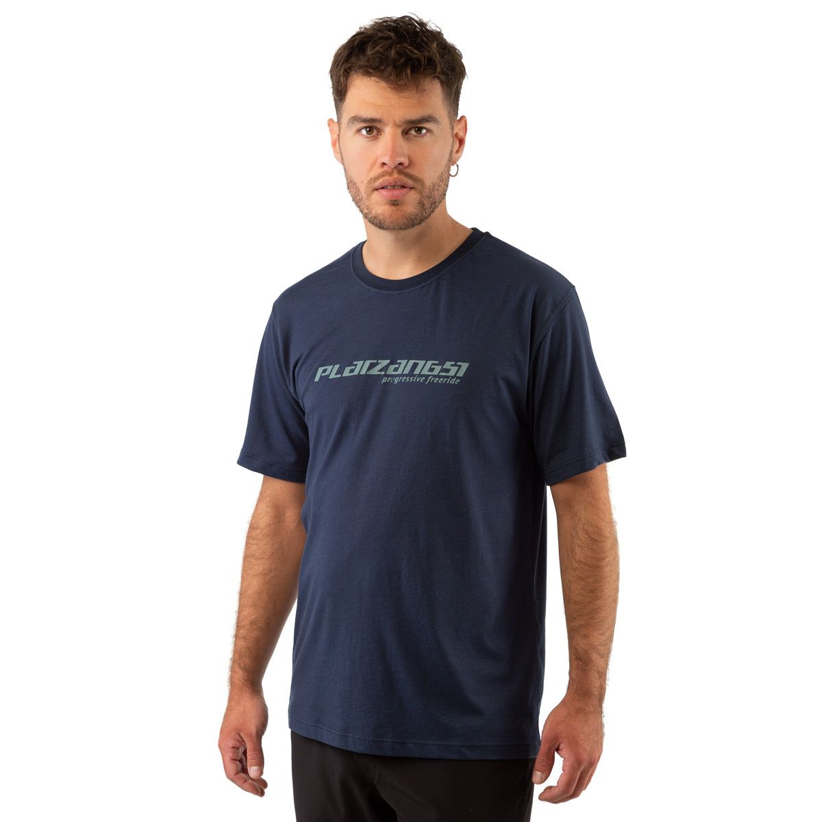 Logo T-Shirt Blau