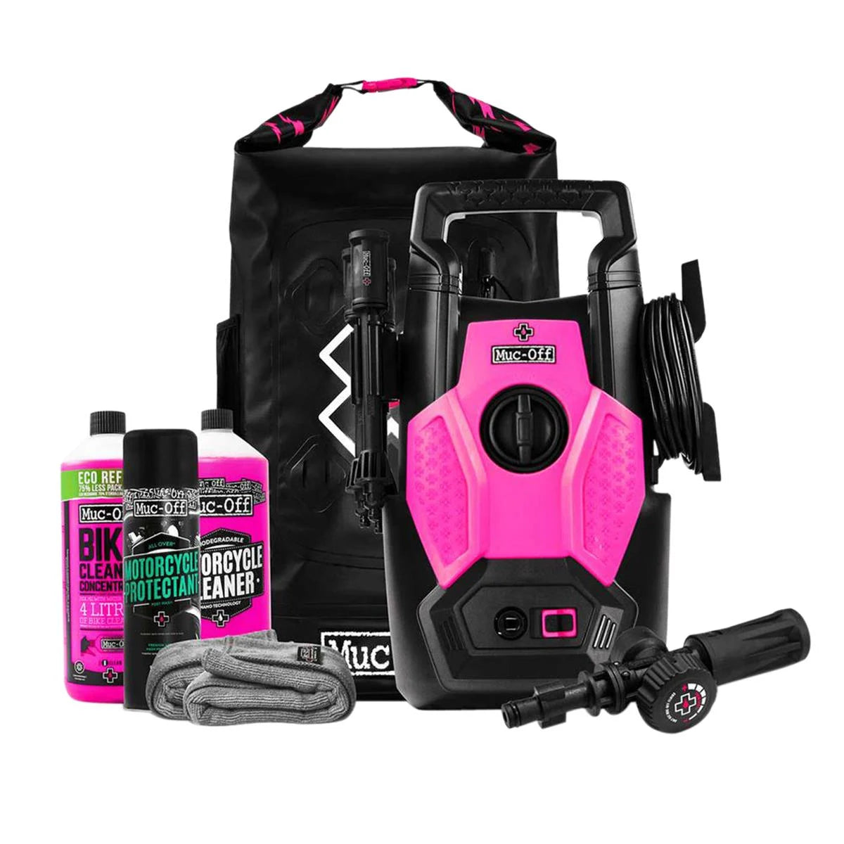 High-pressure cleaner ''Pressure Washer Moto'' Set - Black/Pink
