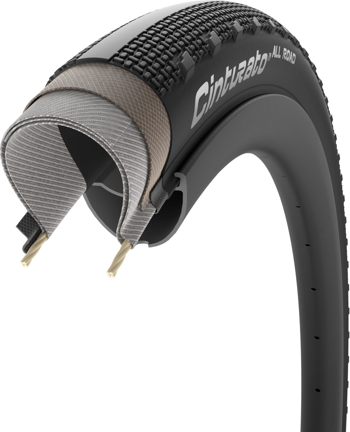 Cinturato All Road, 27.5" Faltreifen TLR - negro