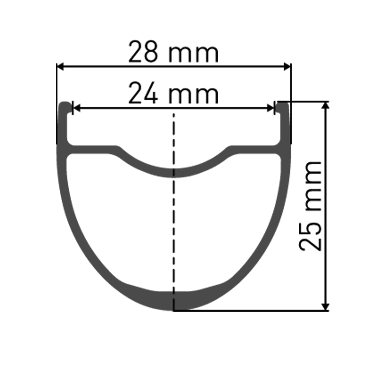 Wheel GR 1600 Spline Black Disc 27.5'' 25 mm Front