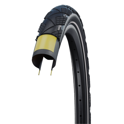 Marathon Efficiency Evo, Super Race, 28" Faltreifen TLR, E-50 - schwarz/reflex