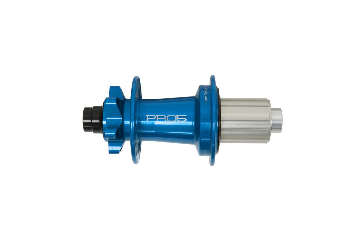 Pro 5 Hinterradnabe 32 Loch - blau - Shimano Aluminium Freilauf