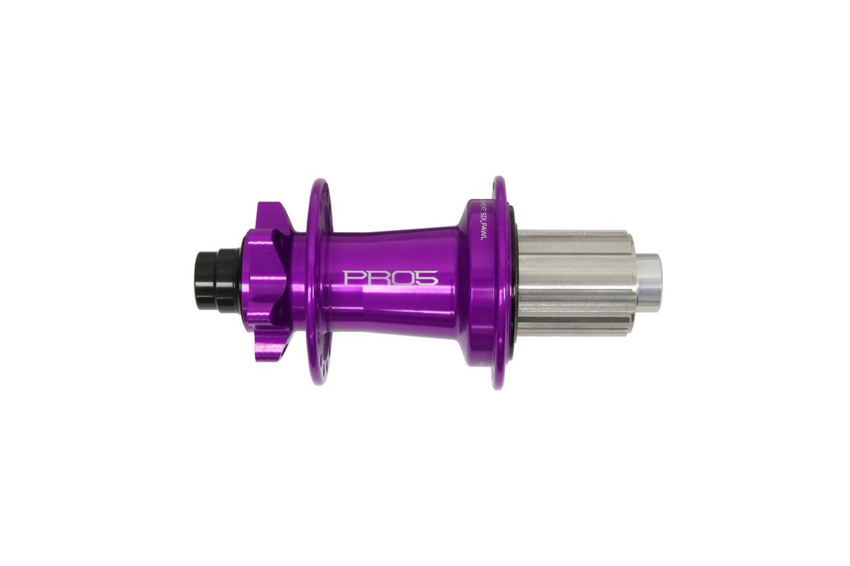 Pro 5 Hinterradnabe 32 Loch - purple - Shimano Stahl Freilauf