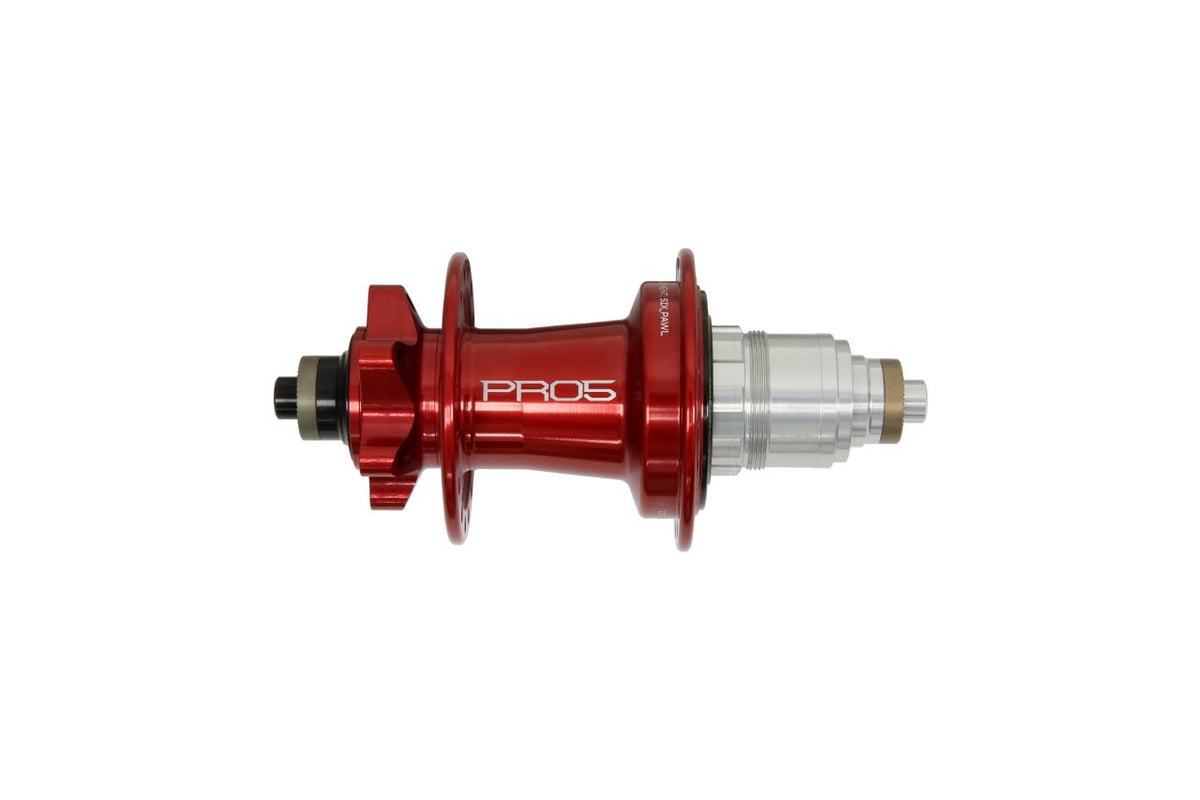 Pro 5 Hinterradnabe 32 Loch - rot - Sram XDR Freilauf
