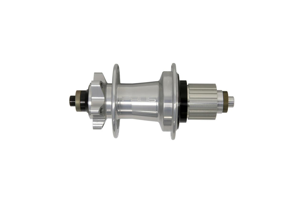 Pro 5 Hinterradnabe 32 Loch - silber - Shimano Microspline Freilauf