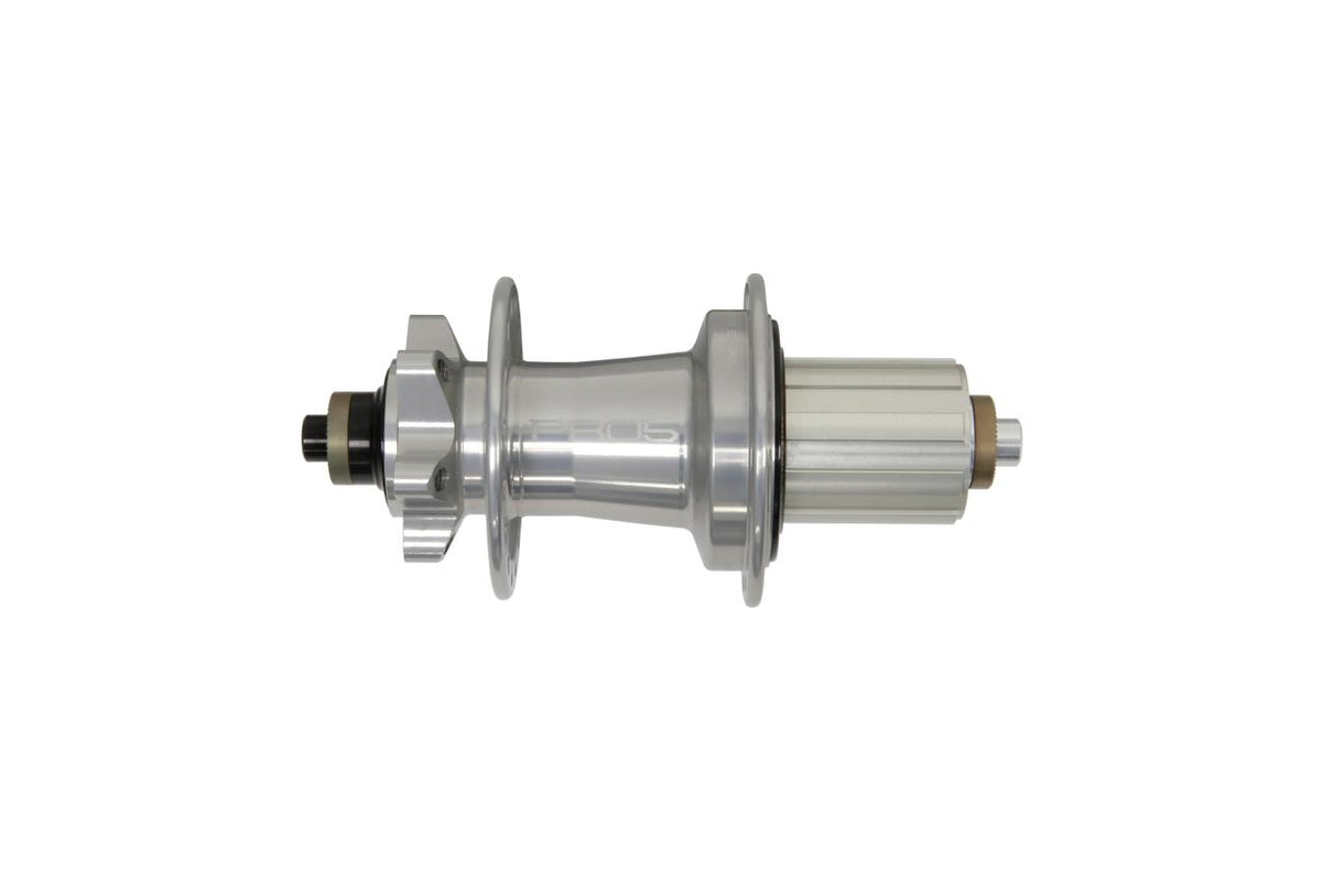 Pro 5 Hinterradnabe 32 Loch - silber - Shimano Aluminium Freilauf