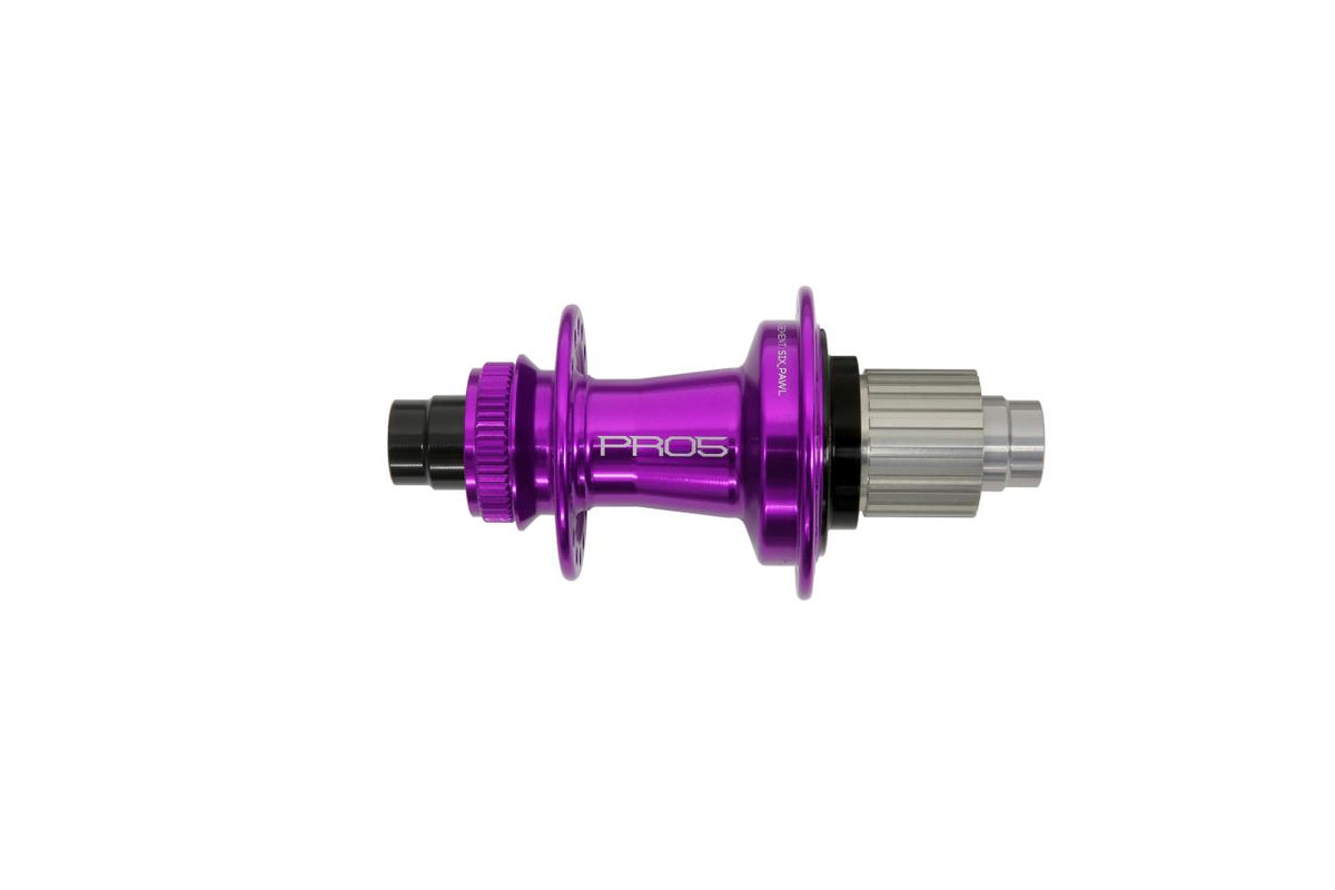 Pro 5 Hinterradnabe 32 Loch - Centerlock - purple - Shimano Microspline Freilauf