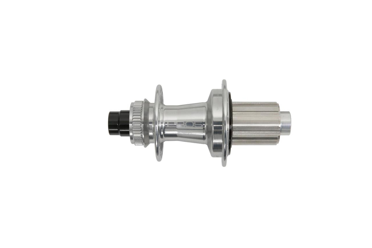 Pro 5 Hinterradnabe 32 Loch - Centerlock - silber - Shimano Stahl Freilauf