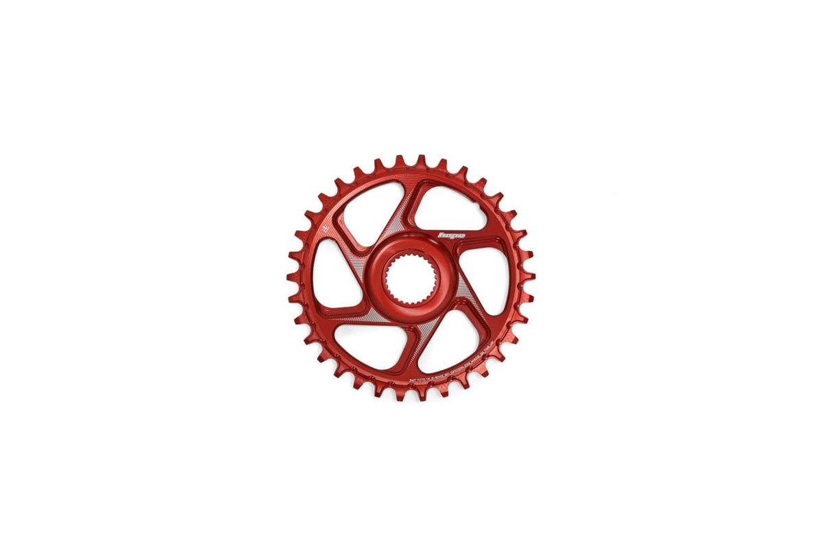 Direct Mount Chainring E-Bike R22 - Bosch Motor - red