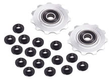 Derailleur pulley with 11 teeth