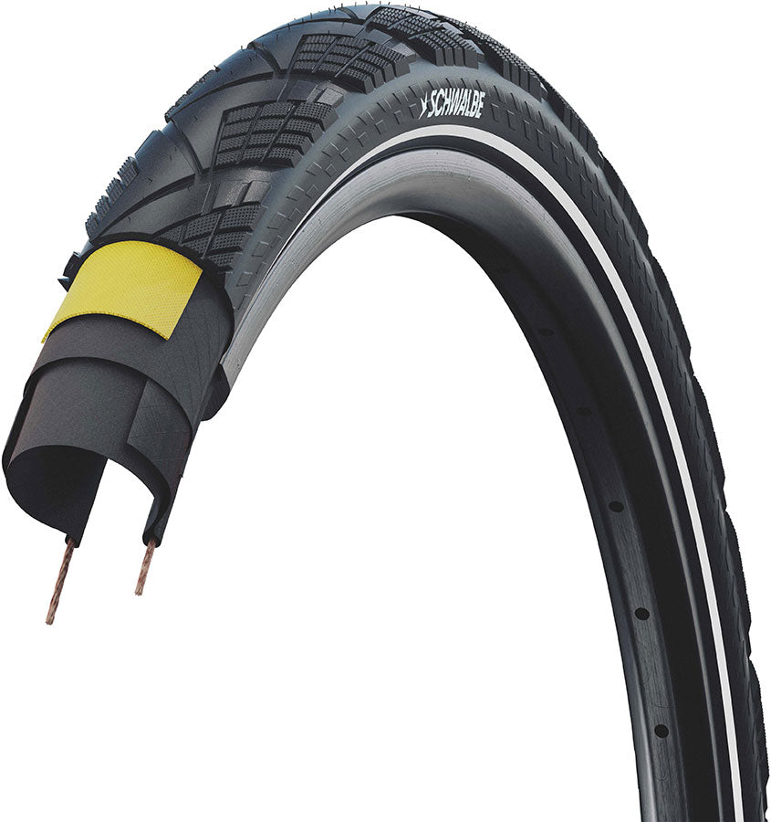 Marathon PRO Efficiency, 28" TLR Faltreifen - nero/riflesso