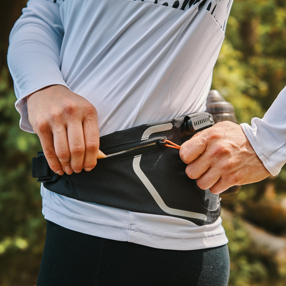 HIP BELT single + bottle 450 - black