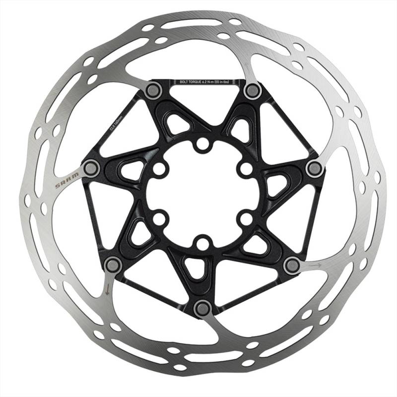 Bremsscheibe Centerline Rounded - zweiteilig, 6-Loch - abgerundetes Profil, Stahl Schrauben