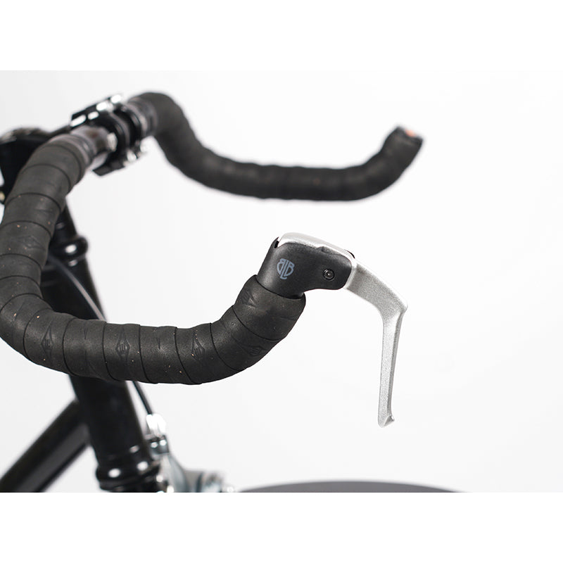 TT-Levers road bike brake levers for handlebar end - aluminum - silver