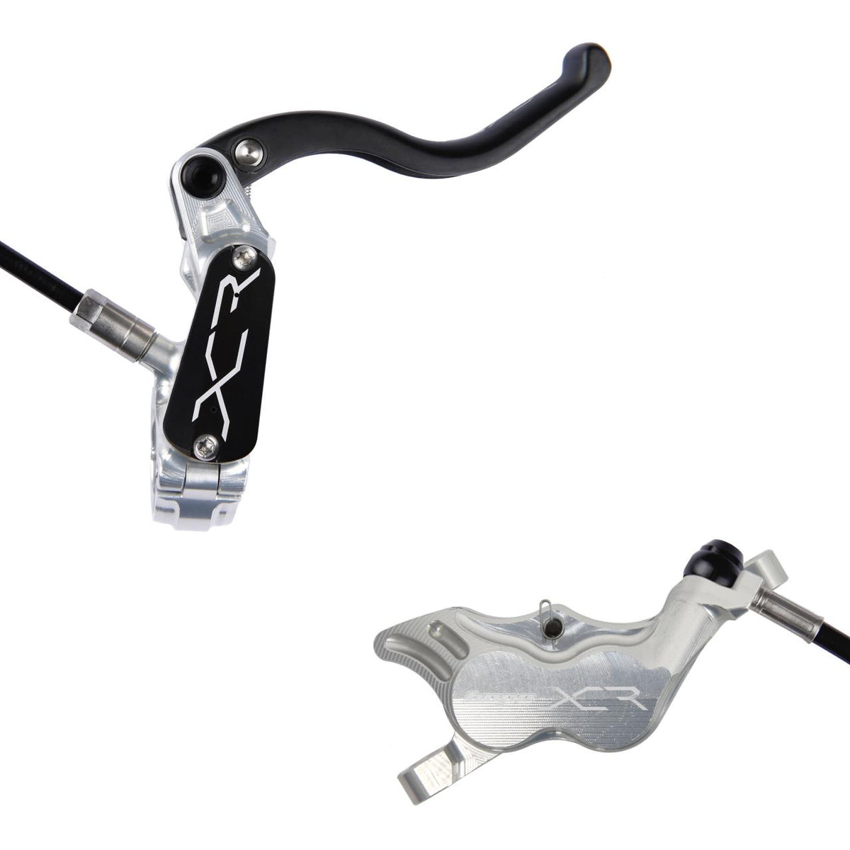 XCR Pro E4 Scheibenbremse - silber