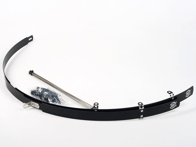 Classic Alloy Schutzbleche Set - VR + HR - schwarz poliert