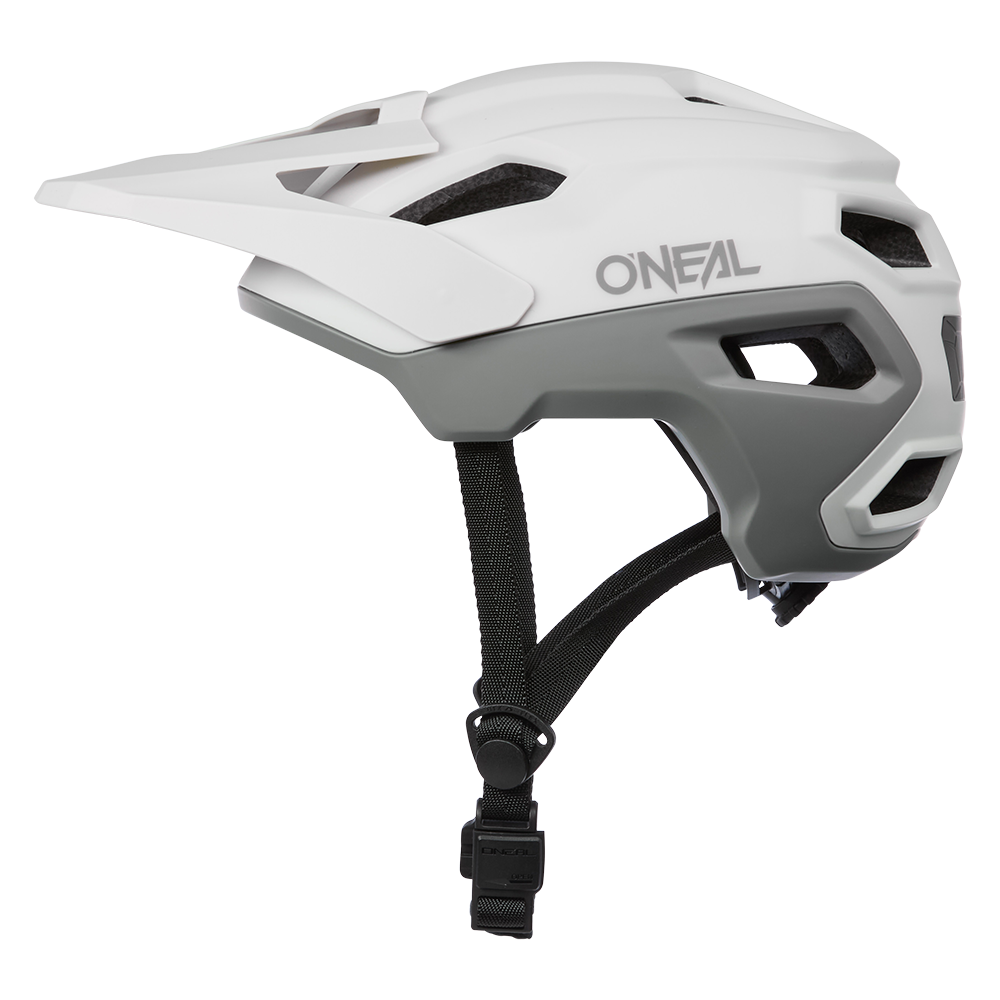 Trailfinder EVO Solid V.25 Casco - bianco/grigio