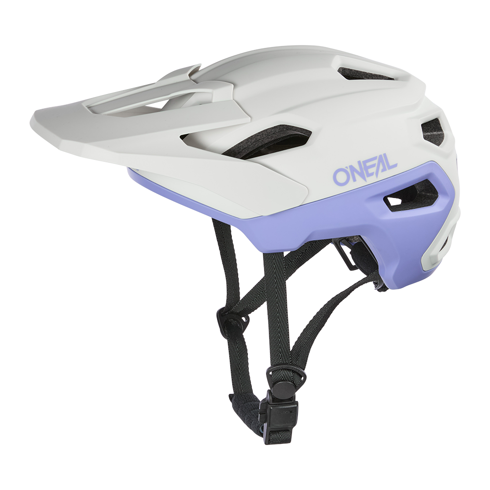Trailfinder EVO Solid V.25 Helm - wit/paarse