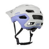 Trailfinder EVO Solid V.25 Helm - wit/paarse