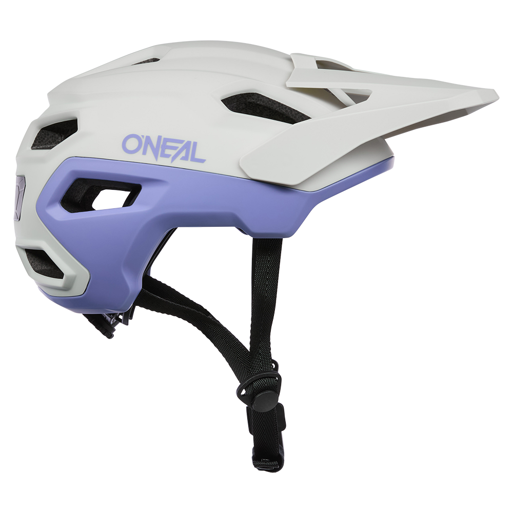 Trailfinder EVO Solid V.25 Helm - wit/paarse