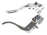 Crosstop BLever Brake Lever incl. Shims 22.2/23.8mm Pair - silver