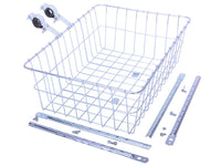 1393 Large Basket for Front Wheel Mounting - silver 