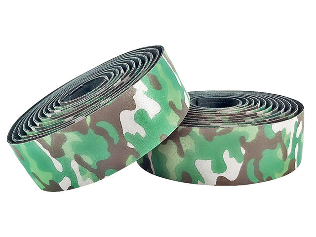 Supreme Pro Reflective Bar Tape 3mm - Camo Green