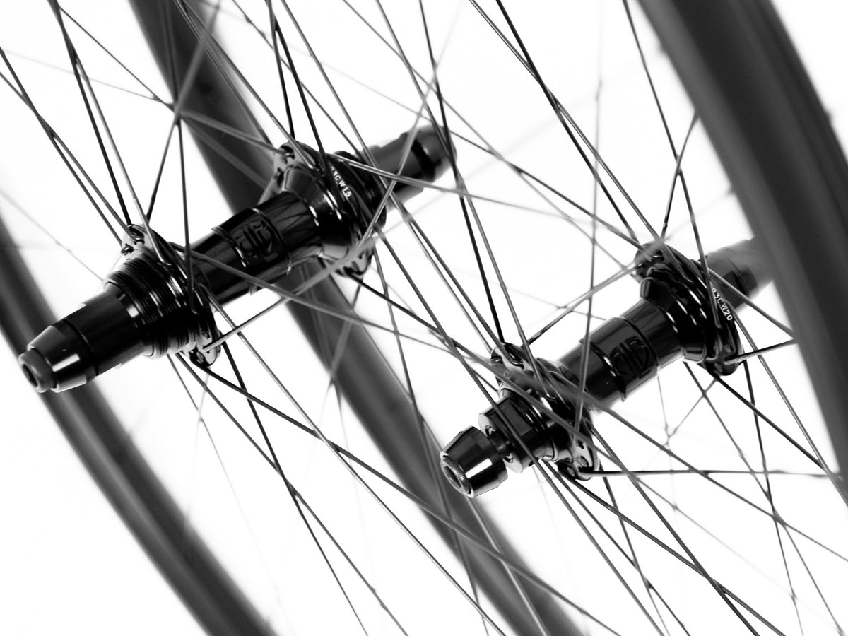 Tracklocross Laufradsatz - schwarz