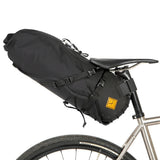 Satteltasche mit Drybag - 18 L - schwarz