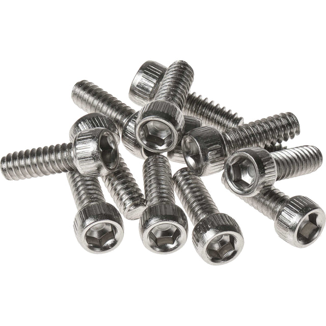 Perni pedale acciaio 13mm per Escape Pro + Black ONE + Base Pedal - Argento