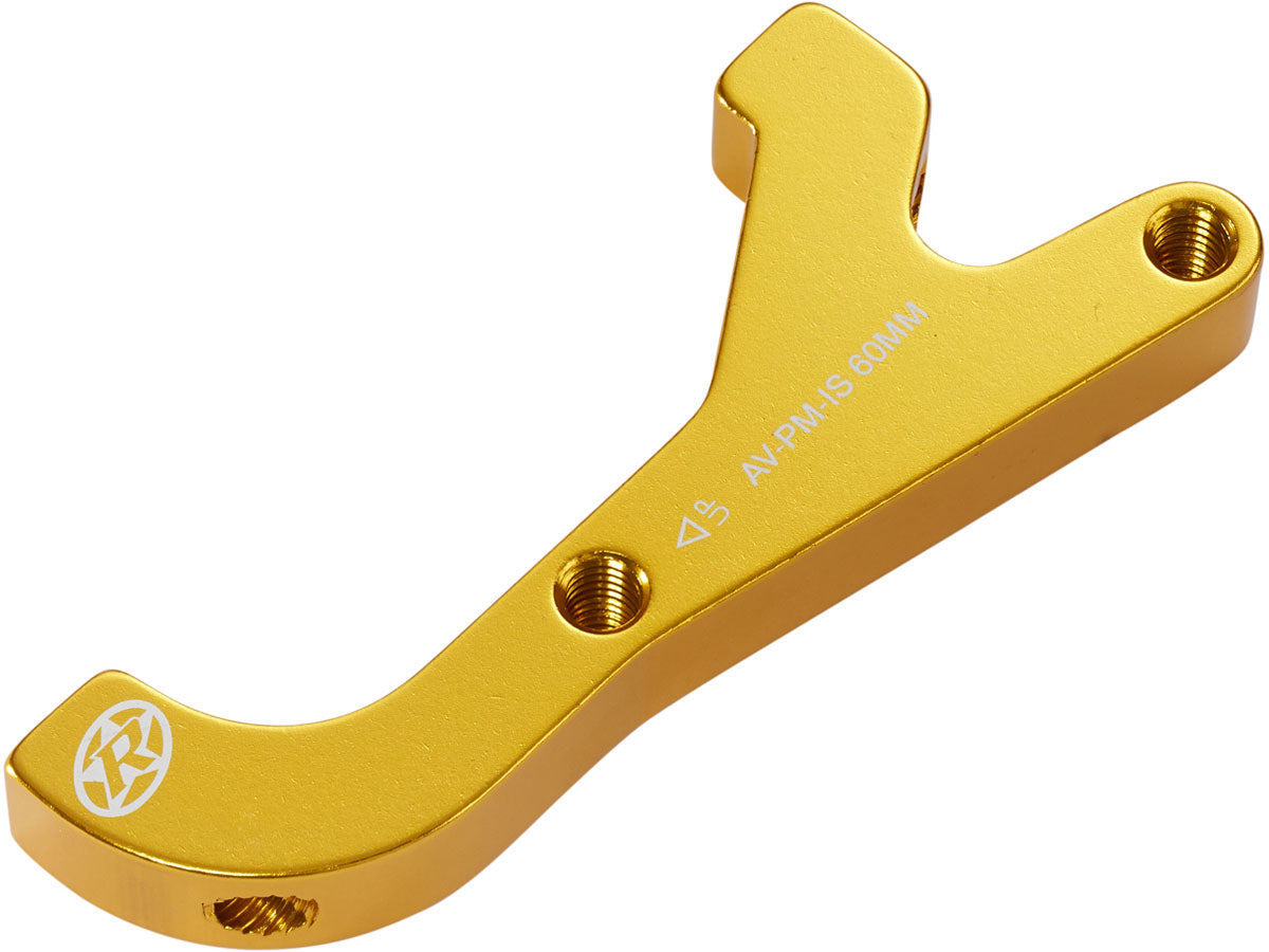 Disc Adapter Rear Wheel Avid from IS to Postmount - gold