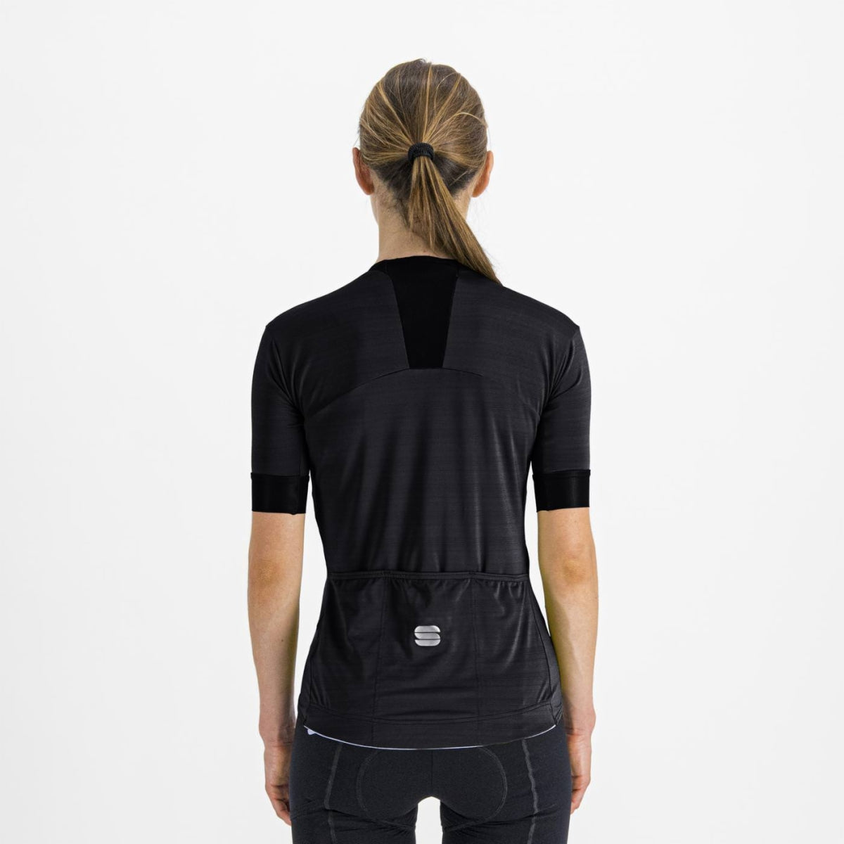 Kelly Womens Short Sleeve Jersey - Black