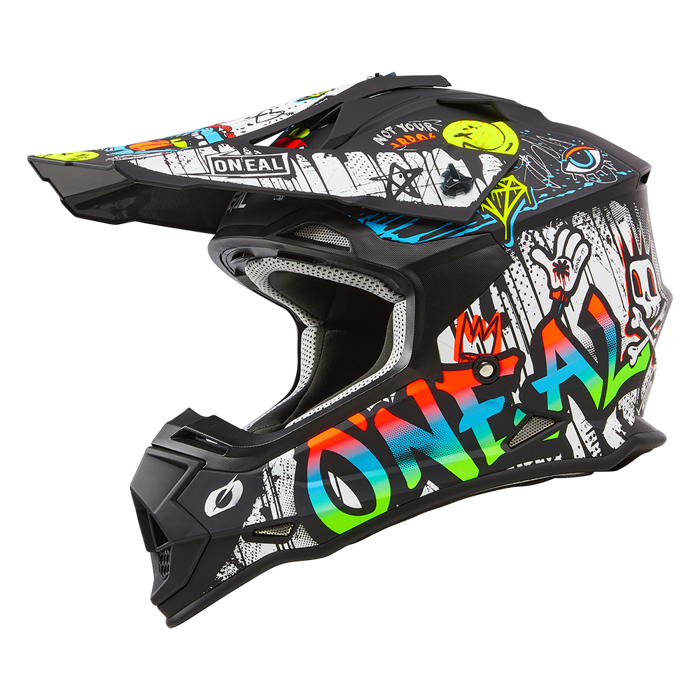 2SRS Helmet RANCID - black/white